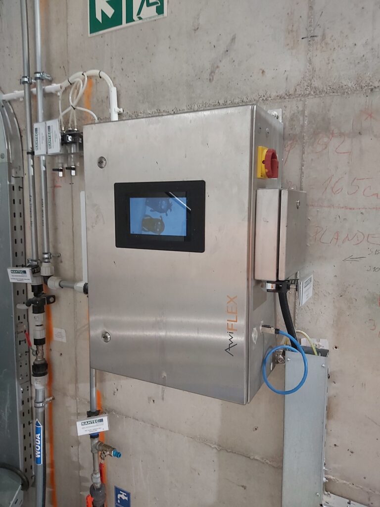 Analizator biogazu AwiFLEX w biogazowni